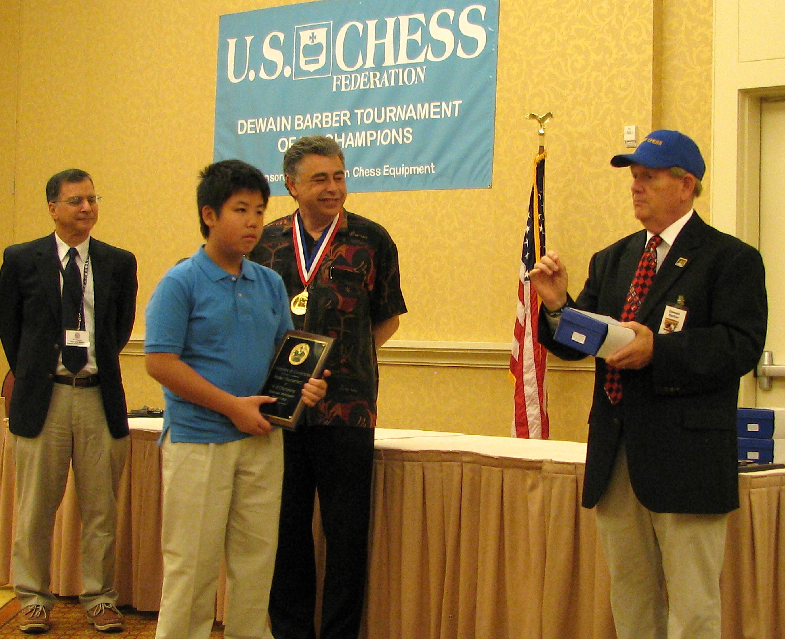 Tommy He, 2012 Barber Champion