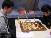 2013 Tata Steel – Day 7 Featured Games Wang Hao vs. Hikaru Nakamura, Day 5, 2013 Tata Steel Chess Tournament, Photo Courtesy Official Website www.tatasteelchess.com