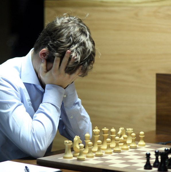 Magnus Carlsen, 2013 FIDE Candidates Match, Rd 13, Photos courtesy FIDE.com