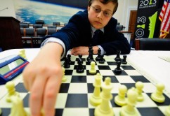 Sam Sevian, 2013 US Chess Championship, Photo Courtesy Saint Louis Chess Club