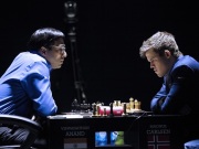 Magnus Carlsen wins the World Championship Match Carlsen vs Anand, World Chess Championship Match 2014 Sochi
