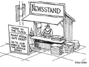 The Chess Files: Is print dead? WileyMillerPrintNewsstand