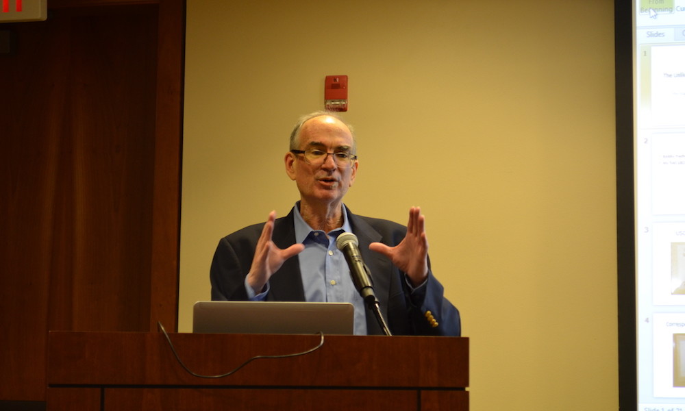 Jim Eade, US Chess Trust President receives award.