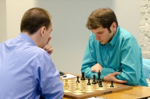 Anna Zatonskih plays multiple games of chess
