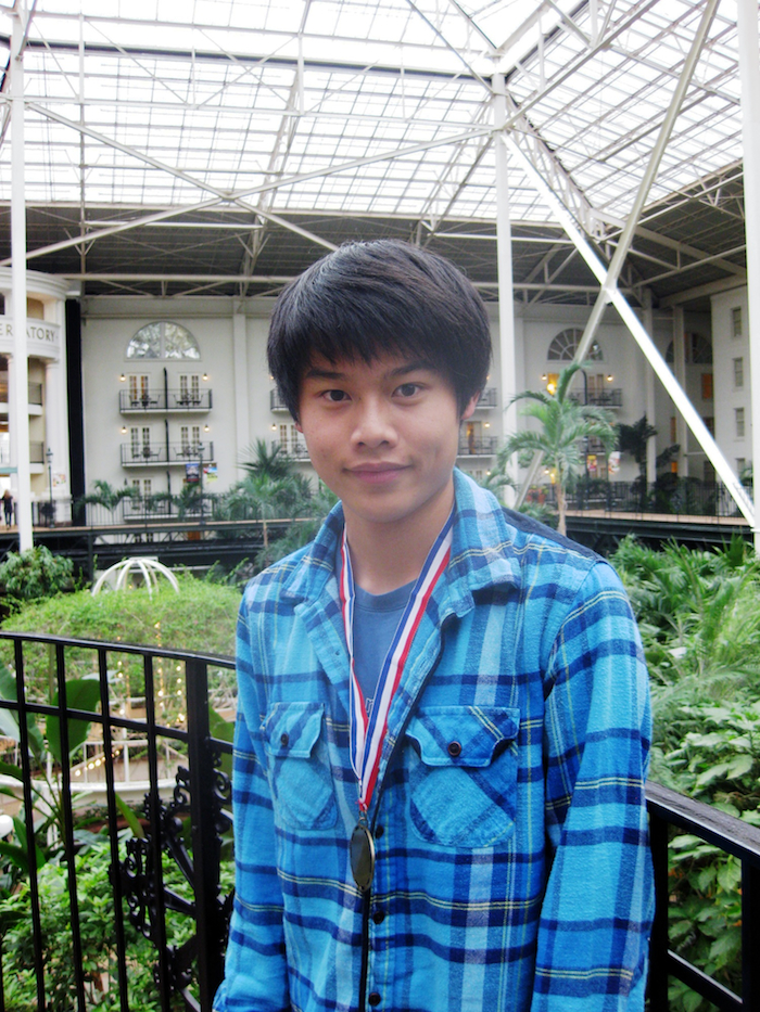 Andrew Ng, 2012 Scholar-Chessplayer Award Recipient