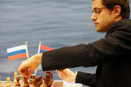 Aronian, Day 7, 2013 Tata Steel Chess Tournament, Photo Courtesy Official Website www.tatasteelchess.com