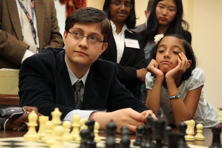 Sam Sevian, Image Courtesy of the Saint Louis Chess Club